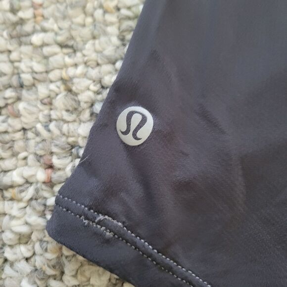 Lululemon Breezy Singlet Ladder Back Tank Top Gray Geometric Size 6 - Picture 4 of 4